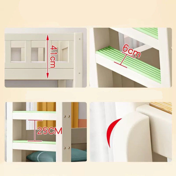 PEREZ Modern Bunk Bed Bedframe
