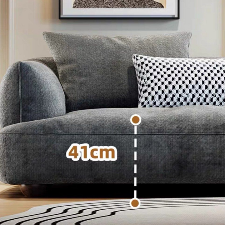 RAVELLI Modern Velvet Sofa