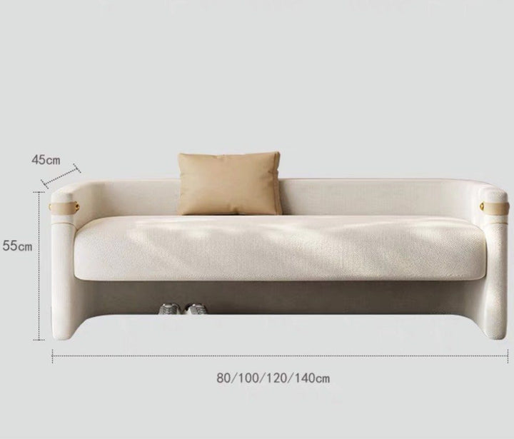 EMMERSON Modern Fabric Bench