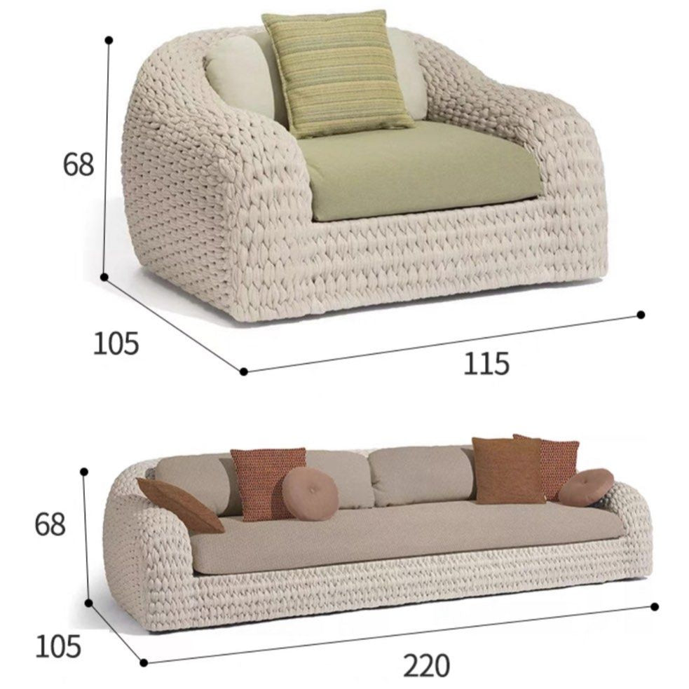 PUFFERN Modern Outdoor Sofa