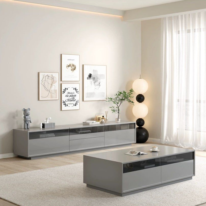ZANN Modern LED TV Console