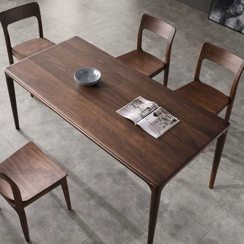 SAILES Modern Solid Wood Dining Table