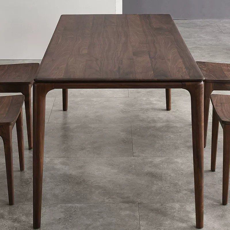 SAILES Modern Solid Wood Dining Table