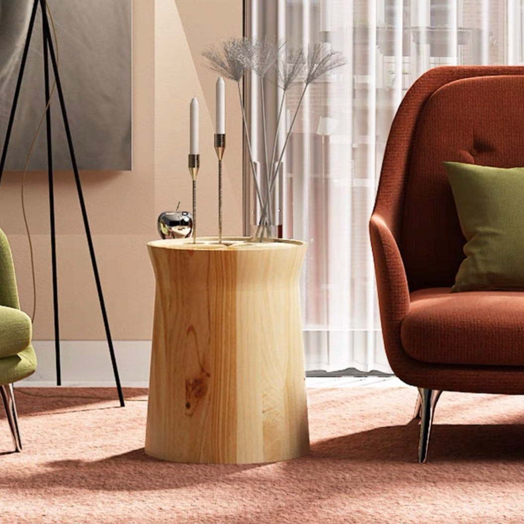 ZOE Modern Wood Side Table