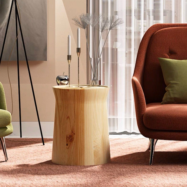 ZOE Modern Wood Side Table