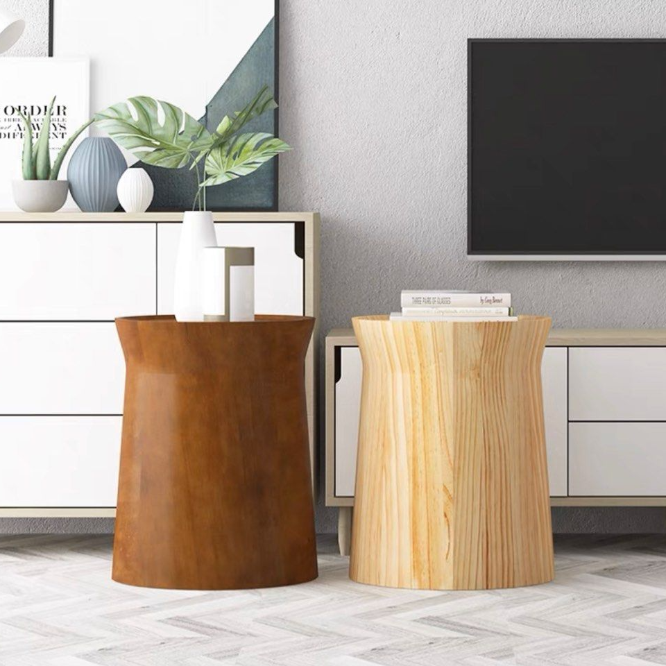 ZOE Modern Wood Side Table