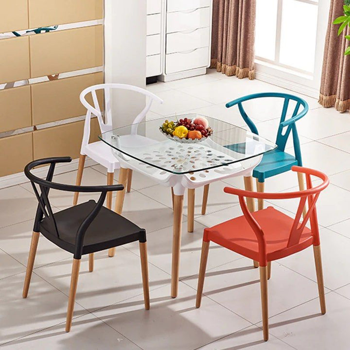 RAHM Slat Back Dining Chair (Set of 2)