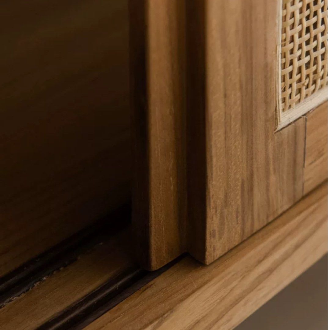 BOTAN Japandi Rattan TV Console