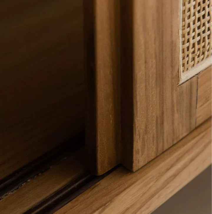 BOTAN Japandi Rattan TV Console