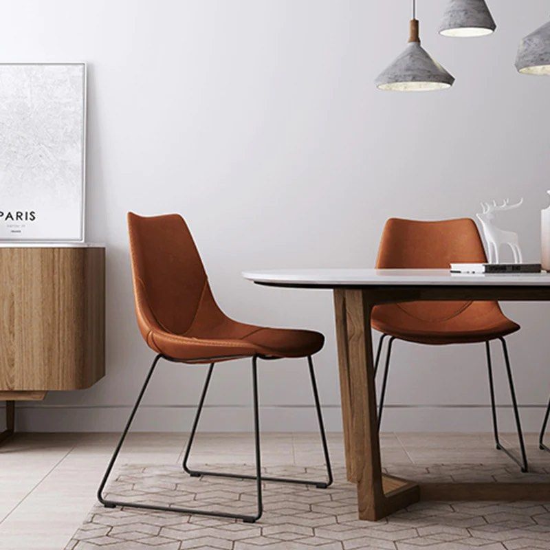 SECURA Faux Leather Dining Chair (set of 2) - Radical Homes Singapore