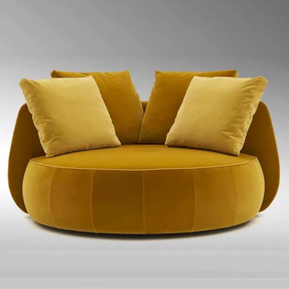 RUBY Modern Round Lounge Chair