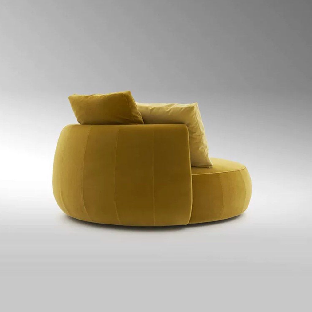 RUBY Modern Round Lounge Chair