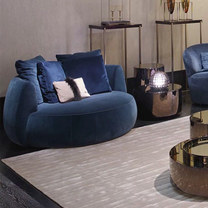 RUBY Modern Round Lounge Chair
