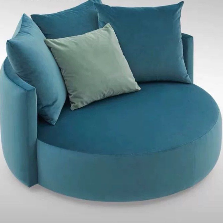 RUBY Modern Round Lounge Chair