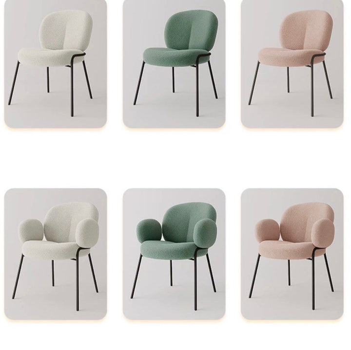 HARDY Modern Boucle Dining Chair