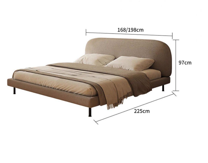 PURTON Modern Fabric Bedframe