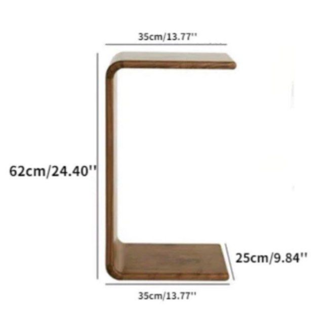 AEMON Solid Frame End Table