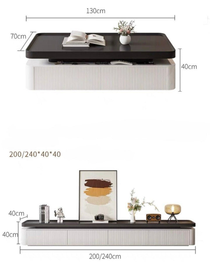 JORI Modern TV Console & Coffee Table