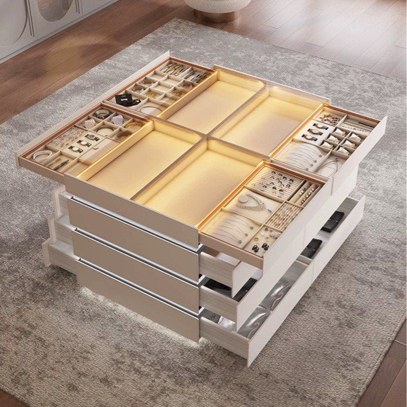 QUE Modern LED Closet Island