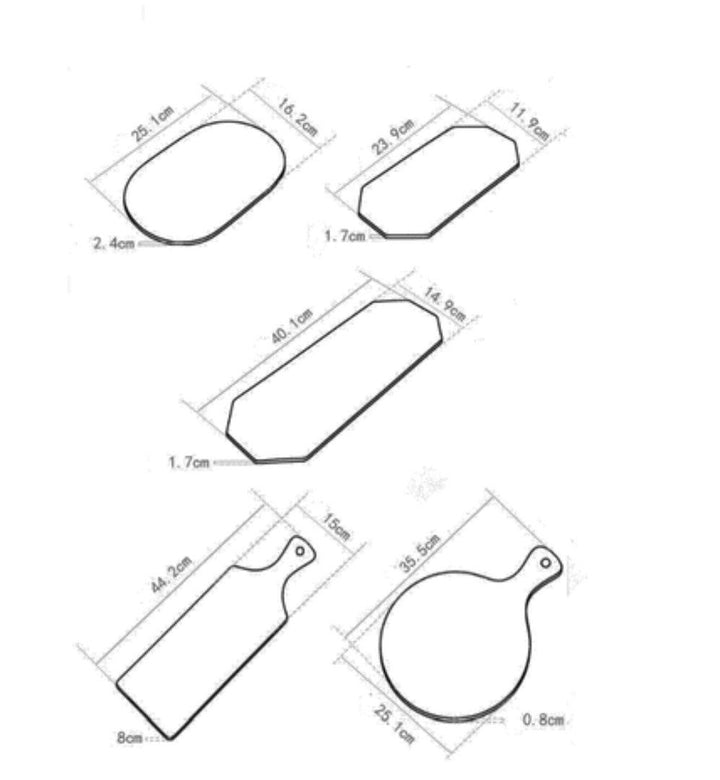 QUINTON Marble Ceramic Sushi Plate - Radical Homes Singapore