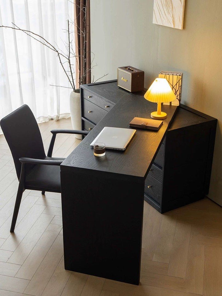 HADRIAN Modern Study Table & Cabinet