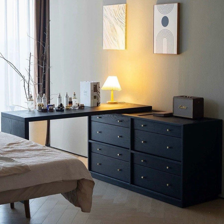 HADRIAN Modern Study Table & Cabinet