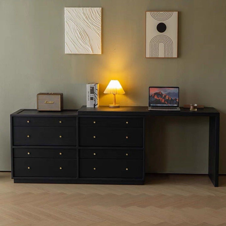 HADRIAN Modern Study Table & Cabinet