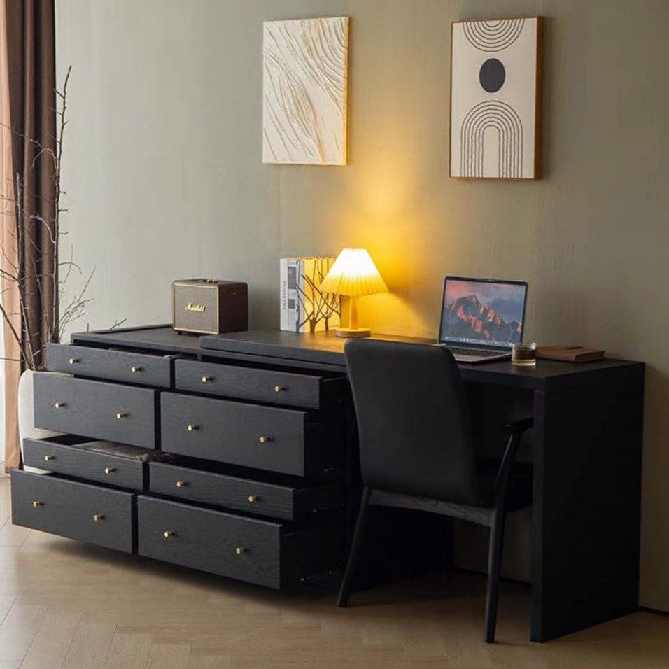 HADRIAN Modern Study Table & Cabinet