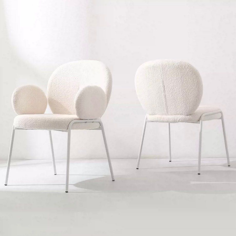 ANATOLI Modern Boucle Dining Chair