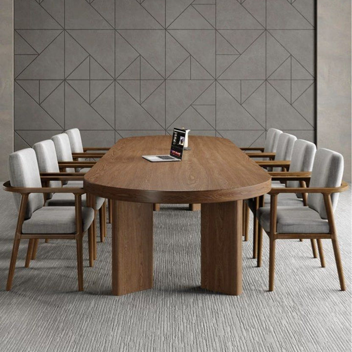 VIVIETTE Modern Solid Wood Dining Table