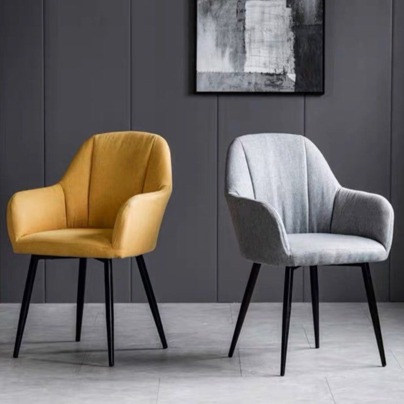 SOFEN Modern Leather Dining Chair