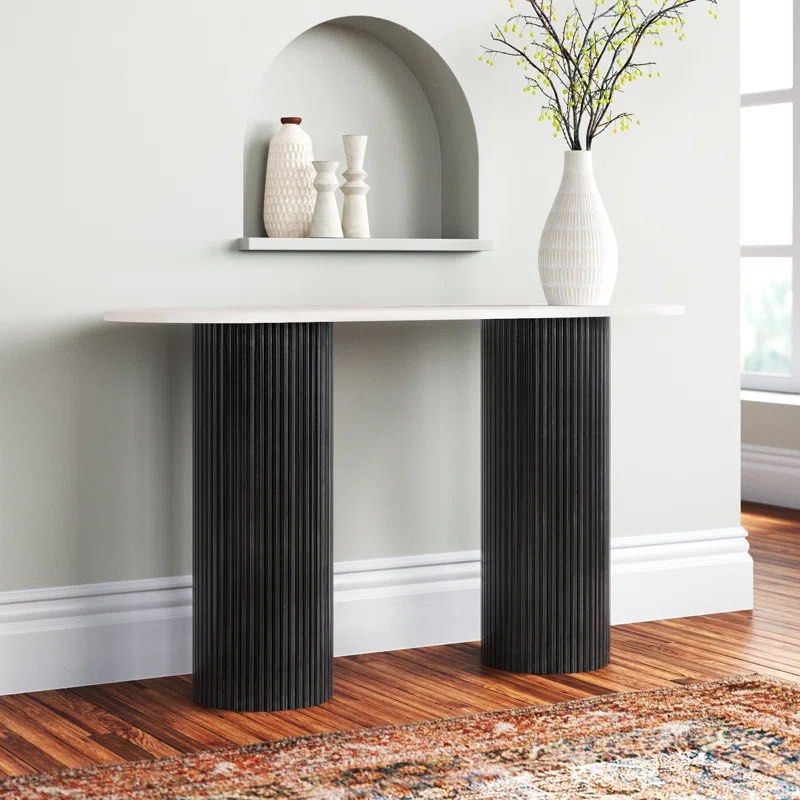 RARDEN Modern Marble Console Table