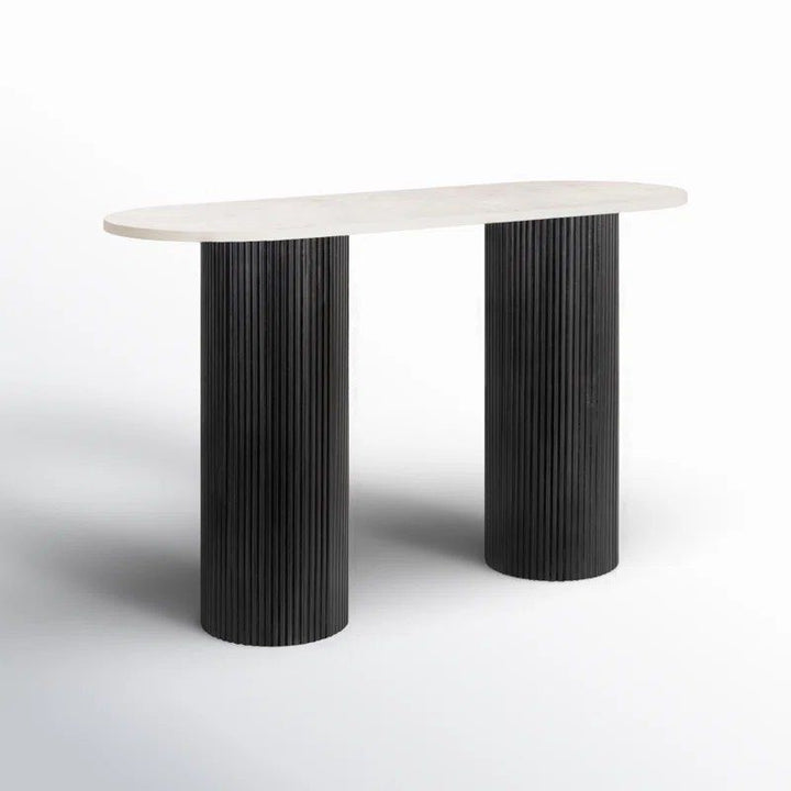 RARDEN Modern Marble Console Table