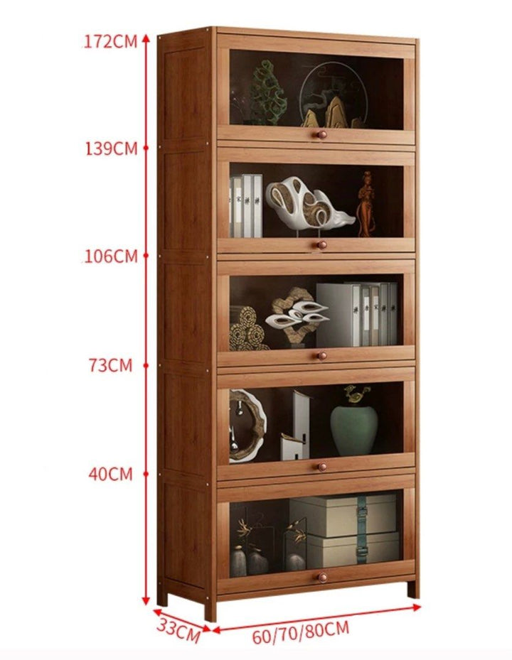 RARIS Rustic Solid Wood Cabinet