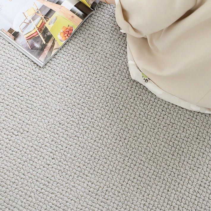RAUSEN Modern Wool Blend Round Rug