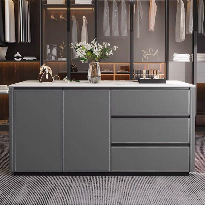 RAYARD Modern Sintered Stone Closet Island