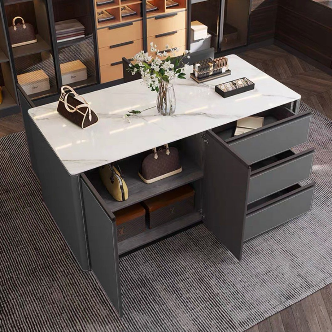 RAYARD Modern Sintered Stone Closet Island
