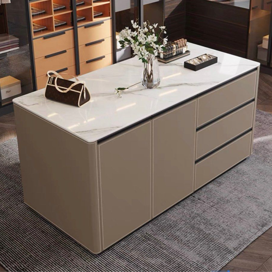 RAYARD Modern Sintered Stone Closet Island