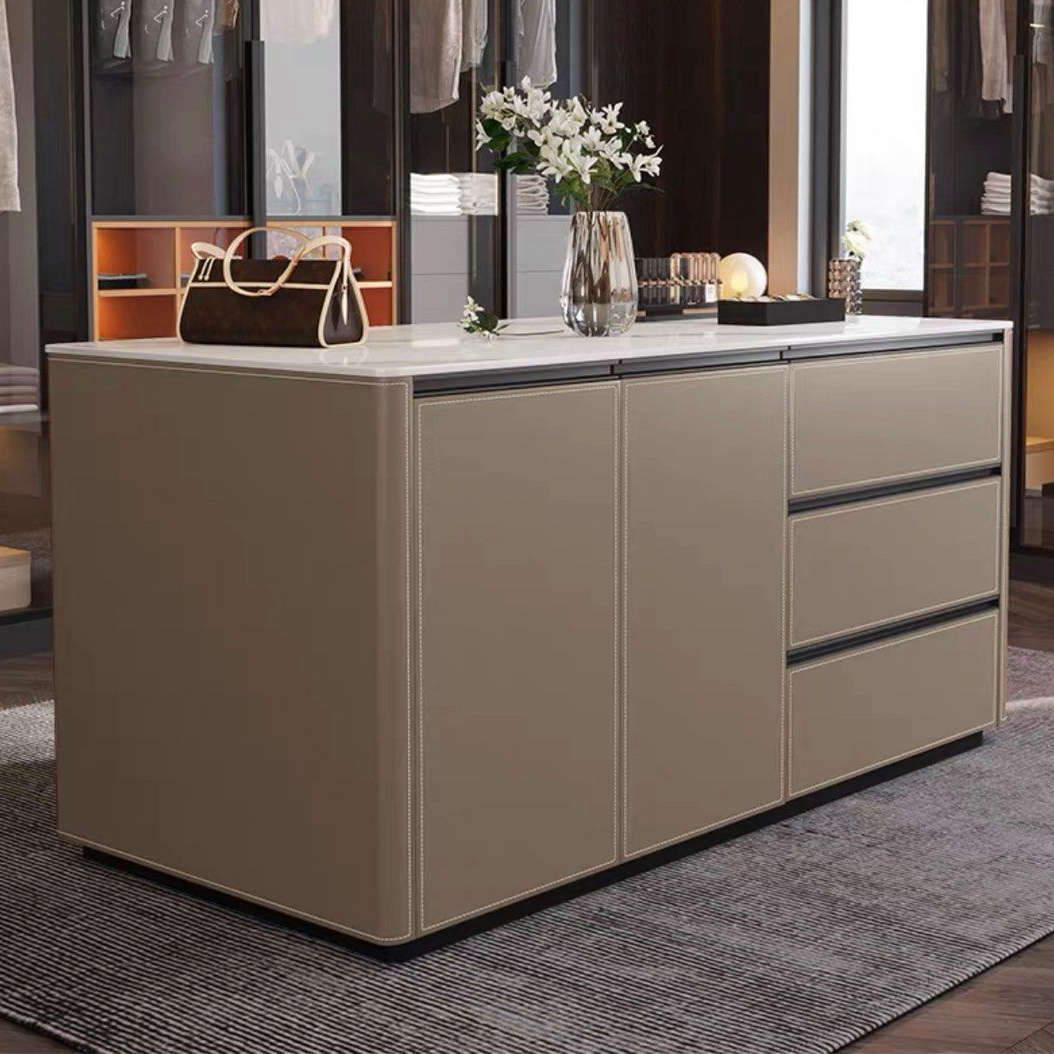 RAYARD Modern Sintered Stone Closet Island