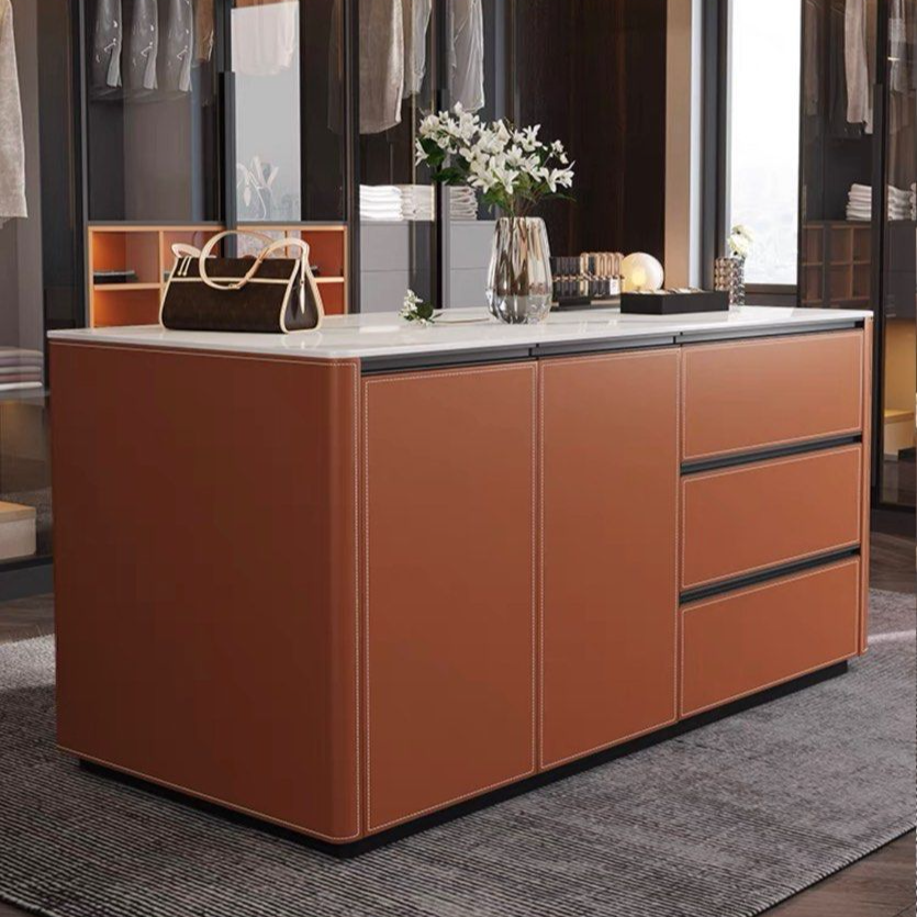 RAYARD Modern Sintered Stone Closet Island