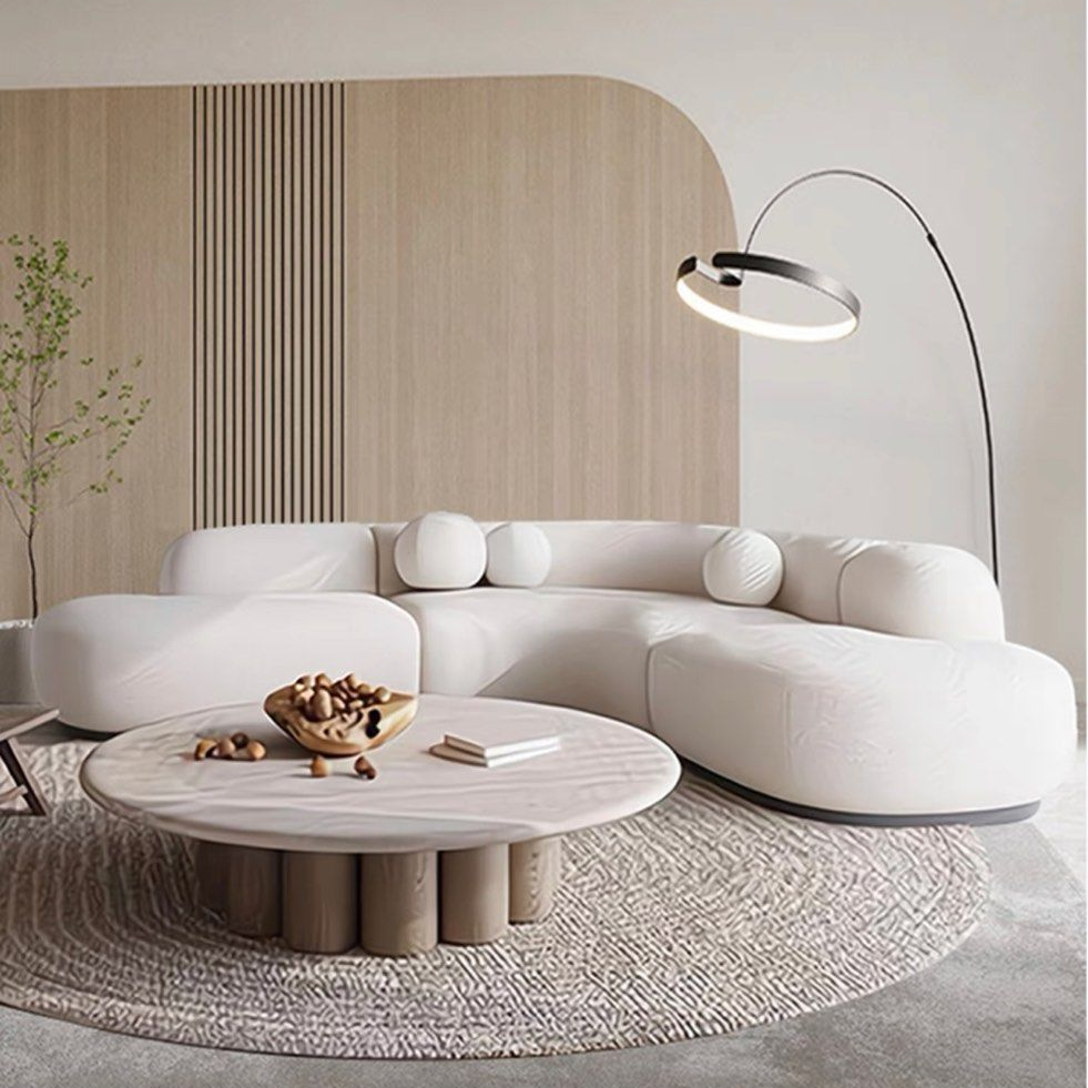 MIRETTA Modern Boucle Fabric Sofa