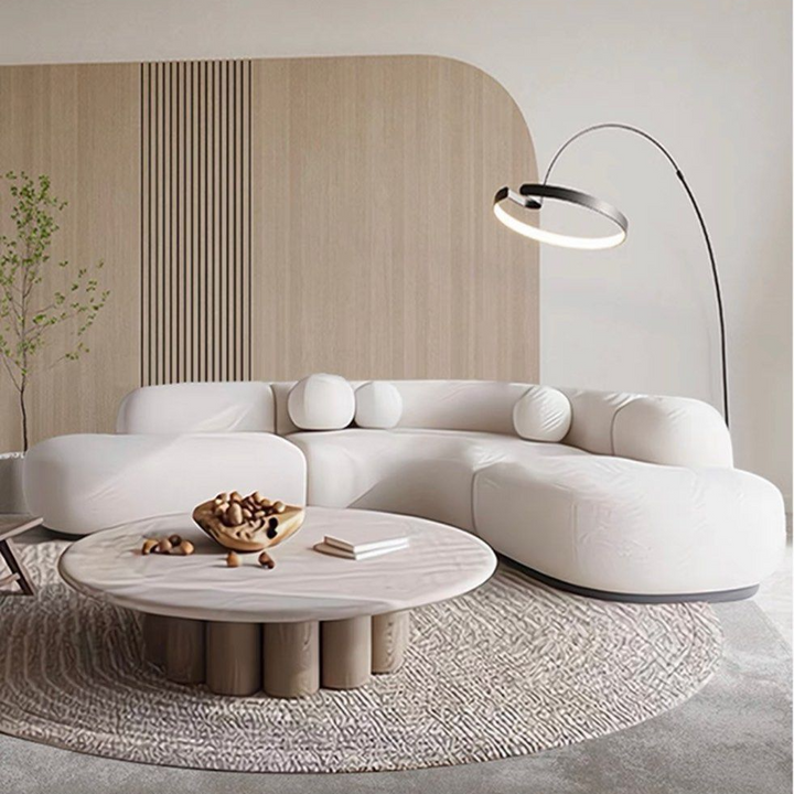 MIRETTA Modern Boucle Fabric Sofa