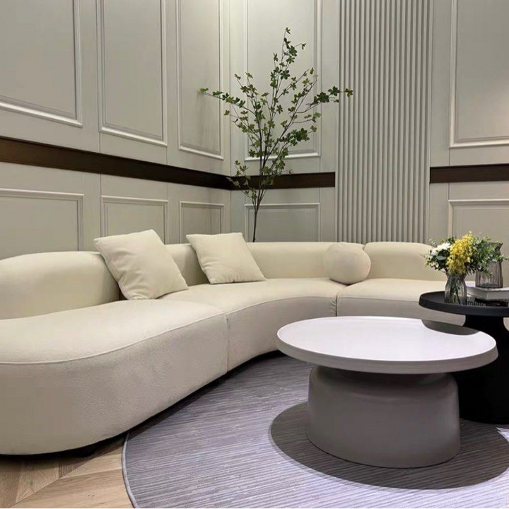 MIRETTA Modern Boucle Fabric Sofa