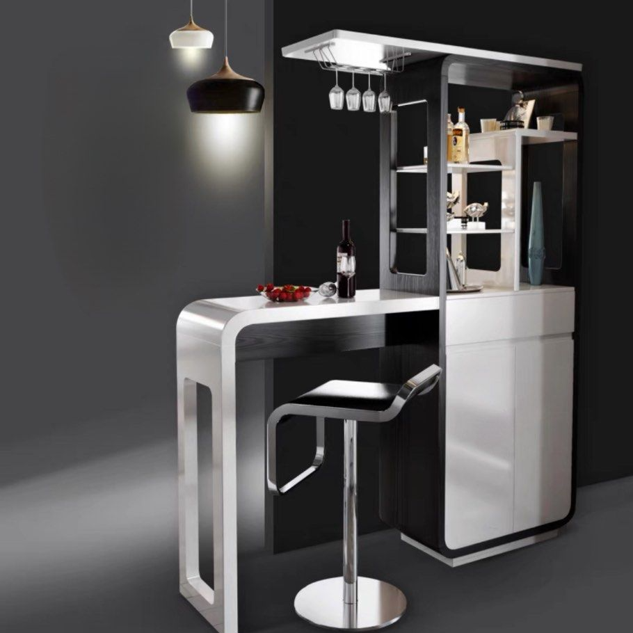 MURO Modern Bar Table Cabinet