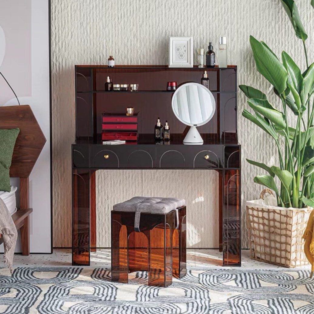REDON Modern Acrylic Vanity Table