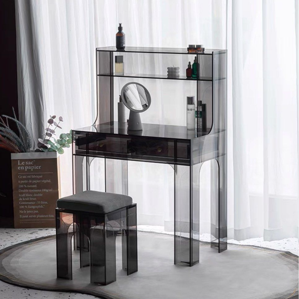 REDON Modern Acrylic Vanity Table
