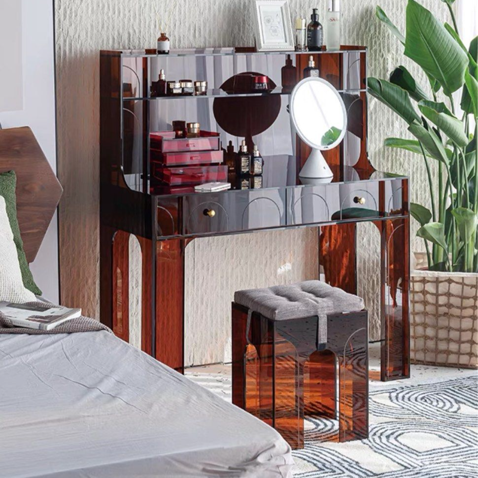 REDON Modern Acrylic Vanity Table