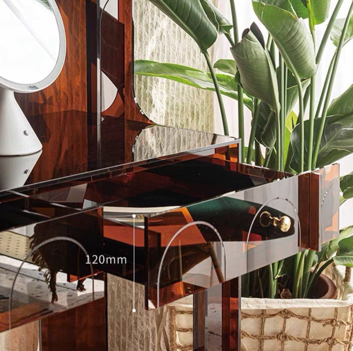 REDON Modern Acrylic Vanity Table