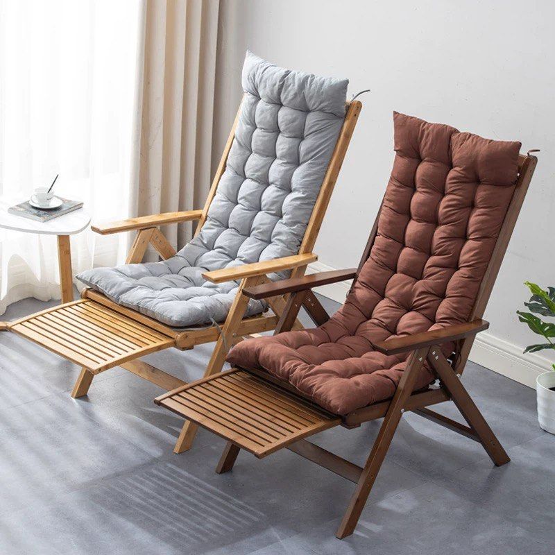 REGON Japanese Solid Wood Recliner Armchair
