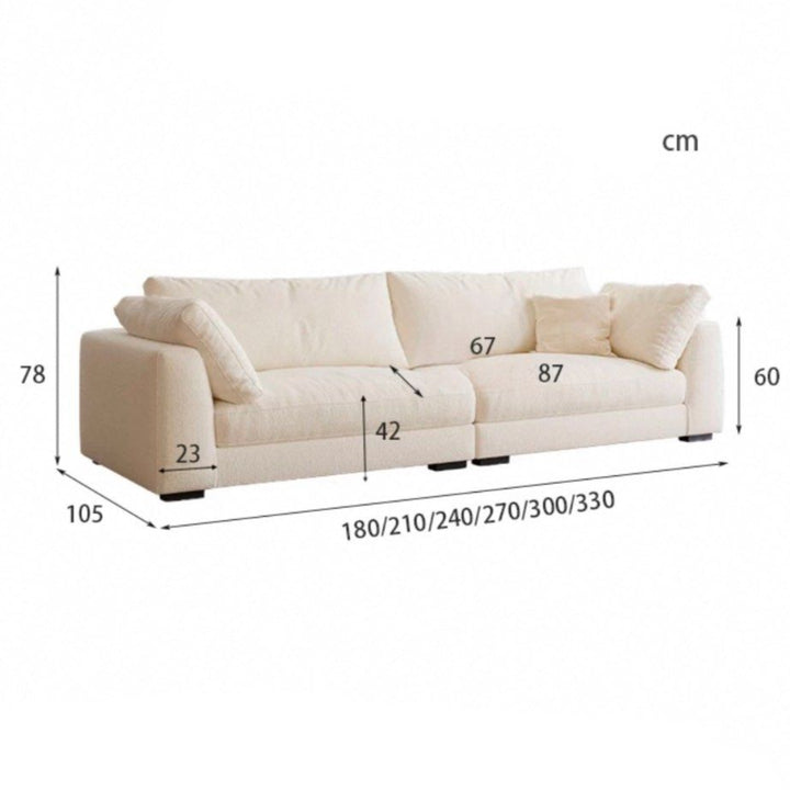 REMON Modern Fabric Sofa